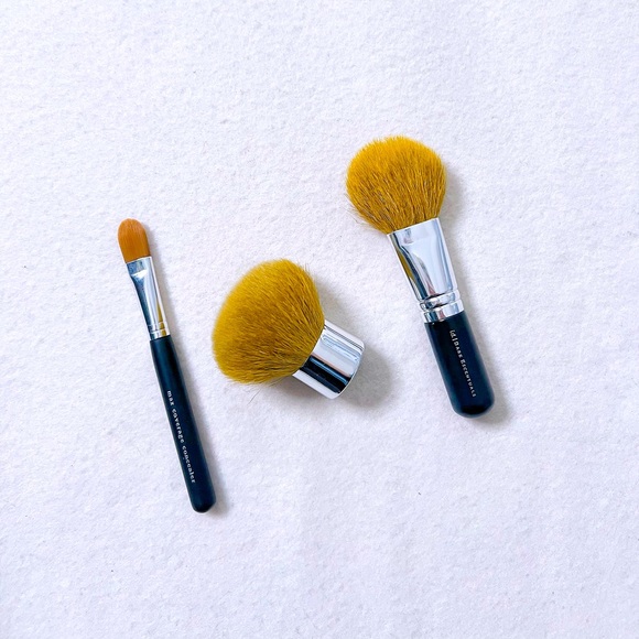 Bare Escentuals Other - bareMinerals Full Coverage Kabuki Flawless Face Max Concealer Brush Set 3pc
